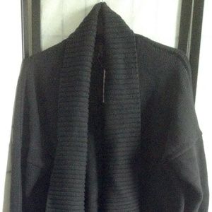 NWT J. Crew Women's M/L Black Chunky Cardigan